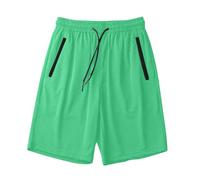 Pantalones Cortos Hombre,Ligero y Transpirable Pantalon Corto de Seda de Hielo para Unisex Casual Playa Bermudas Verano Rebajas Cintura Elástica Cordón Pantalón Deportivos Cómodo Jogger Shorts