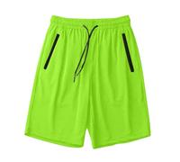 Pantalones Cortos Hombre,Mis Pedidos Ligero y Transpirable Pantalon Corto de Seda de Hielo para Unisex Casual Playa Bermudas Verano Cintura Elástica Cordón Pantalón Deportivos Cómodo Jogger Shorts