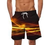 Pantalones Cortos Hombre Rebajas Talla Grande Shorts de Baño Bañador Natación Verano Moda Estampado Pantalon de Playa Surf Secado Rápido Suelto Original Pants Trend Deportivos Hawai Vacaciones 2025