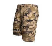 Pantalones Cortos Hombre Trabajo Verano Moda Camuflaje Pantalones de Trekking Pantalones Corta Pants Jogging Casual Shorts Fitness Chandal Hombre Playa 2024 Deportes al Aire Libre