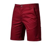 Pantalones Cortos Hombre Traje Verano Casual Moda Deporte Pants Jogging Original Color sólido Elegant Cortos Pantalon Oficina Negocios Slim Fit Pantalones de Playa Shorts 2025
