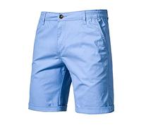 Pantalones Cortos Hombre Traje Verano Casual Moda Deporte Pants Jogging Original Color sólido Elegant Cortos Pantalon Oficina Negocios Slim Fit Pantalones de Playa Shorts 2025