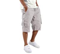 Pantalones Cortos Hombre Verano Bermudas Cargo Shorts De Trabajo Ligero Transpirable Pantalon Corto Militares Casual con Bolsillos Senderismo Montaña Trekking Outdoor Aire Libre