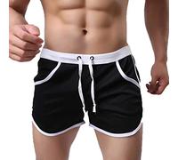 Pantalones Cortos Hombre Verano Moda Pop Bañador Casual Pantalones de Playa Transpirable Suelto Original Chándal de Hombres Jogging Pants Trend Deportivos Pantalones vpass