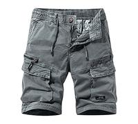 Pantalones Cortos Hombre Verano Trabajo Pantalones Corto Moda Deporte Jogging Pantalon Fitness Chandal Hombre Pantalones de Trekking Casual Deportes al Aire Libre Playa