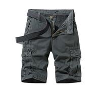 Pantalones Cortos Hombre Vestir Pantalon Pirata Cremallera Bolsillos Lisas Bermudas Cargo Cuerda M Chollos Ultima Hora Ofertas Flash Lino Gris Pantaloneta Pantalon Corto Hombre Vestir Gris M