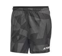 adidas TERREC - Pantalones Cortos para Hombre, Estampado Multicolor, Talla XL, 12,7 cm