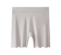 Pantalones Cortos moldeadores de Seda Helada sin Costuras, Cintura Alta, evitan Rozaduras, Transpirables y cómodos, Ideales para Tallas Grandes y Uso Diario en Verano.