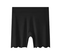 Pantalones Cortos moldeadores de Seda Helada sin Costuras, Cintura Alta, evitan Rozaduras, Transpirables y cómodos, Ideales para Tallas Grandes y Uso Diario en Verano.