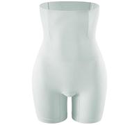 Pantalones cortos moldeadores sin costuras que se mantienen en su lugar, moldeadores de cintura alta, moldeadores de cuerpo con control de abdomen, azul claro, XS-S