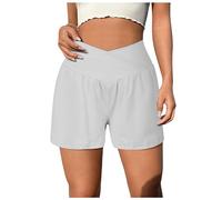 Pantalones Cortos Mujer Cortos Jean Tejanos a Antirozaduras Gimnasio Americana Damas Chicas Mezclilla Basket Sin Brillantes Pantalonetas Apretado Fútbol French Poliester Bicicleteros