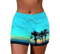 Pantalones Cortos Mujer Gimnasio, Pantalon Corto Deporte Mujer Verano, Shorts Informales Elegantes Estampados Corte Ancho Una CóModa Ropa Interior El DíA A Pantalones Cortos PantalóN Corto Short