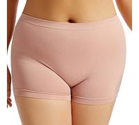 Pantalones cortos para mujer, pantalones cortos antirozaduras, calzoncillos para debajo de la ropa, sin costuras, bragas para mujer, calzoncillos para mujer, ropa interior para yoga, fitness, boxer