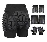 Pantalones Cortos Protectores Acolchados 3D For Snowboard, Protección De Esquí, Patinaje |Pantalones Cortos De Impacto De Snowboard Con Almohadillas For Los Glúteos S-3XL Cadera para Snowboard ( Color