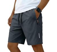 Pantalones Cortos Running Hombre, Cortas Talla Grande Bañador Deportiva Short Hombre Verano, Algodon Moda Men Gimnasio Running Calzones Secado Gym Montaña Shorts Pantalon Baloncesto, M