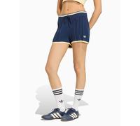 Pantalones cortos Slim adidas Originals Cable Knit para mujer Azul M