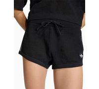 Pantalones cortos Slim adidas Originals Crochet para mujer Negro XL