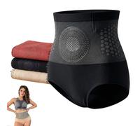 Pantalones cortos termogénicos para quemar grasa, 4 en 1, micropartículas, sin costuras, moldeadores de figuras, con cintura alta y control de abdomen, pantalones cortos antideslizantes para bodas