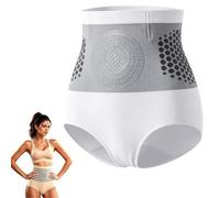 Pantalones cortos termogénicos para quemar grasa, 4 en 1, micropartículas, sin costuras, moldeadores de figuras, con cintura alta y control de abdomen, pantalones cortos antideslizantes para bodas