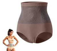 Pantalones cortos termogénicos para quemar grasa, 4 en 1, micropartículas, sin costuras, moldeadores de figuras, con cintura alta y control de abdomen, pantalones cortos antideslizantes para bodas