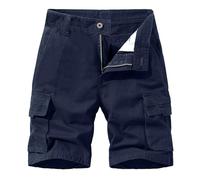 Pantalones Cortos Trabajo Hombre, Pantalon Corto Hombre Talla Grande, Algodón Orgánico Reforzadas Corte Holgado Y Versátil Pantalón Corto Shorts De Moda Adecuados Para Correr a Diario Y Hacer Deporte