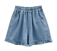 Pantalones Cortos Vaquero para Mujer con Bolsillos Verano holgados Casual Short Jogging Cargo Ajustados Running Ofertas Fitness Yoga de Gimnasio Entrenamiento Deportivos cordón Ajustable