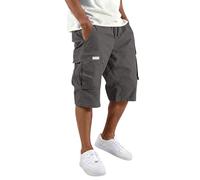 Pantalones Cortos Verano Hombre, Multibolsillos Cargo Algodón Cortos Bermuda Short Pantalones Trabajo Hombre Verano, Mens Deporte Piratas Algodon Men Pirata Bermudas Cargo, XXL