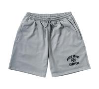 Pantalones Cortos West Coast Choppers Oversized De Tejido Pesado Gris AceroXXL Gris Acero