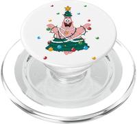 Pantalones Cuadrados Oficiales de Bob Esponja Patricio de Navidad PopSockets PopGrip para MagSafe