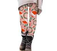 Pantalones de algodón afelpado de cintura alta para mujer, ajustados elegantes, base perfecta para el uso diario Pantalones de cuero A, Rosa-c, XXX-Large