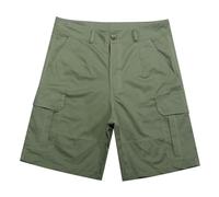 Pantalones DE Boxeo Hombres XL PantalóN Corto Cargo EláStico Hombre Tejido Transpirable VersáTil Casual Verano Ajuste CóModo Bolsillos PráCticos Pantalones Cortos Boxeadores (Green, XL)