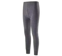 Pantalones de carga genéricos para hombre, color dorado Fleece Set de High Neck Thermal Underwear Men and Women Thickened and Padded Qiu Jie Qiu Pants in A Set of Two Old People Pantalón Viento Hombre