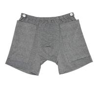 Pantalones de catéter, pantalones para el cuidado posquirúrgico, pantalones con bolsa de nefrostomía, ropa interior para incontinencia para hombres y mujeres, doble bolsillo,Man,XL
