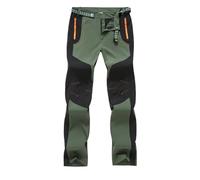 Pantalones de caza para hombre Softshell Antidesgarros Ligeros Pants Trabajo Impermeables Deportivos Pantalones Trekking Baggy Cómodos Pantalones Montaña Invierno Térmicos Elásticos Pantalones de Caza