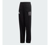 Pantalones De Chándal Adidas Athletics Para Niños, Joggers De Forro Negro FL2833