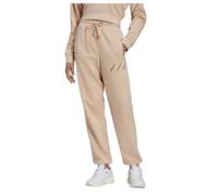 Pantalones de chándal Adidas Track para mujer con logotipo beige XXS