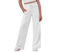 Pantalones de chándal Casuales para niñas con cordón en la Cintura, cómodos Pantalones de chándal para Correr, Yoga, Entrenamiento, Actividades al Aire Libre