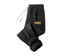 Pantalones de chándal con forro polar para hombre, pantalones de pana de invierno para hombre, pantalones de chándal con forro polar para correr, pantalones de chándal elásticos, pantalones de chándal