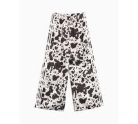 Pantalones de chandal Estampado Animal adidas Originals Satin Wide Leg para mujer Ref. KA2668 Color Marrón Blanco Animal Print Talla L