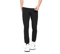 通用 Pantalones de chándal extralargos para hombre, ajustados, con bolsillos con cremallera, Negro/36inseam(91.5 cm), XXL extra alto