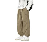 Pantalones De Chándal Hombre Chandal Hombre De Estar por Casa Pantalón Invierno Algodón A Cuadros Pantalon Running Ropa Deporte para Largos Gris Mens Activewear Forro Polar XXL Gym Algodon Casual