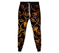 Pantalones de chándal para hombre, algodón, pantalones de Halloween con goma elástica, pantalones de entrenamiento con cordón y estampado de murciélago, pantalones de ocio, pantalones deportivos de