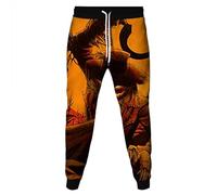 Pantalones de chándal para hombre, algodón, pantalones de Halloween con goma elástica, pantalones de entrenamiento con cordón y estampado de murciélago, pantalones de ocio, pantalones deportivos de