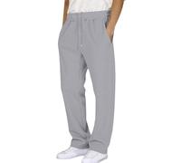 Pantalones de chándal para hombre, pantalones de chándal holgados, cintura elástica, pantalones de deporte, pantalones de gimnasio, pantalones de ocio, pantalones de chándal informales, pantalones