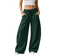 Pantalones de chándal para mujer Baggy Y2K, pantalones de deporte elásticos
