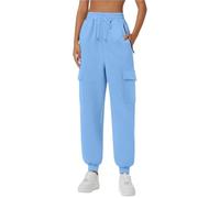 Pantalones de chándal para mujer, holgados, pantalones casuales, cintura