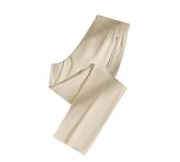 Pantalones de chándal para mujer Palazzo con goma elástica, pantalones de entrenamiento, ligeros, modernos, deportivos, para el tiempo libre, pantalones largos y finos, pantalones de verano, cintura