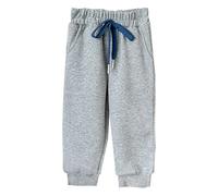 Pantalones de chándal para niños de un solo color, cintura elástica, pantalones de entrenamiento suaves, pantalones casuales clásicos, pantalones casuales, pantalones de entrenamiento informales