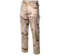 Pantalones de combate MFH US BDU Hombre Militar Trekking Desert 3 Colores Camo
