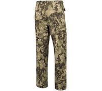 Pantalones de combate MFH US BDU Hombre Trekking Ejército Militar Snake FG Camo